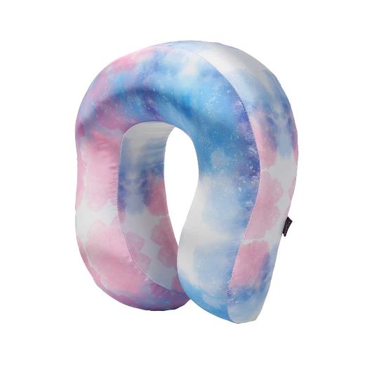 Picture of Tie Dye Satin Neck Pillow & Eye Mask Travel Set