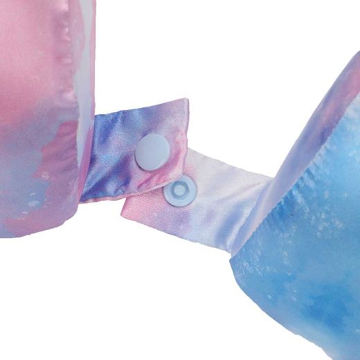 Picture of Tie Dye Satin Neck Pillow & Eye Mask Travel Set