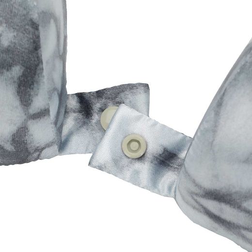 Picture of Marbled Satin Neck Pillow & Eye Mask Travel Set