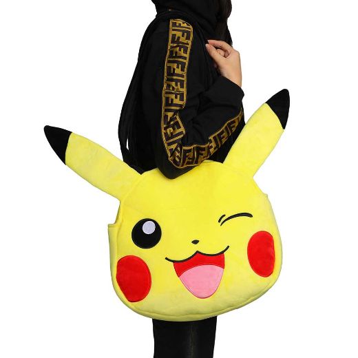 Picture of Pokemon Pikachu Plush Tote Bag