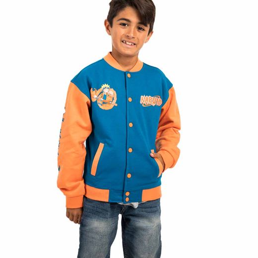 Picture of Naruto Uzumaki Youth Fleece Varsity Jacket