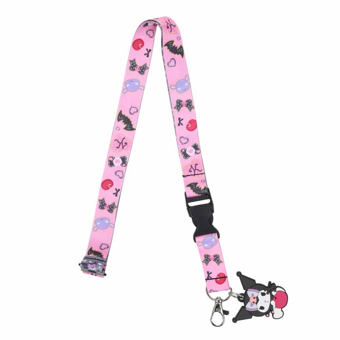 Picture of Kuromi Cherries & Cake Lanyard