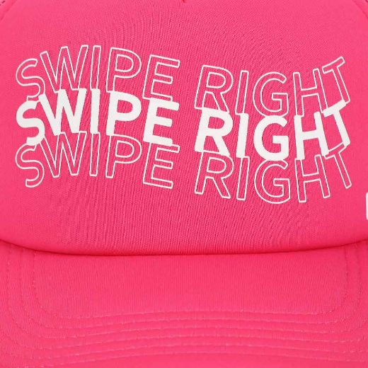 Picture of Valentine's Day Swipe Right Trucker