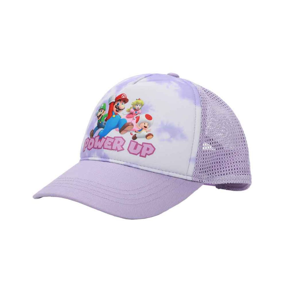 Picture of Super Mario Tie-dye Youth Trucker