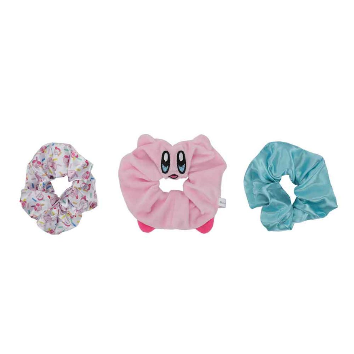 Picture of Kirby 3 Pack 3D Plush Scrunchies
