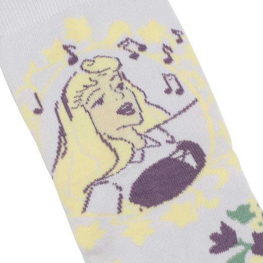 Picture of Disney Princess Women's 3 Pair Quarter Crew Socks