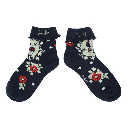 Picture of Disney Princess Women's 3 Pair Quarter Crew Socks