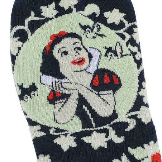 Picture of Disney Princess Women's 3 Pair Quarter Crew Socks
