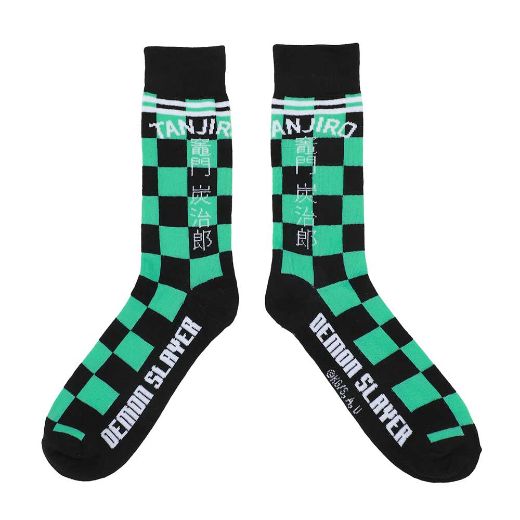 Picture of Demon Slayer Patterns 5 Pair Crew Socks