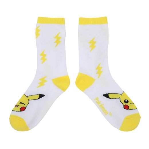 Picture of Pokemon Pokeball 3D Plush Crew Socks