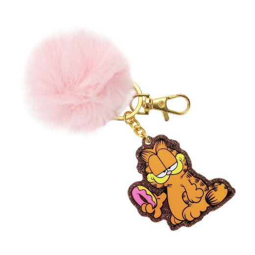 Picture of Garfield Pom Wristlet Keychain