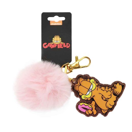 Picture of Garfield Pom Wristlet Keychain