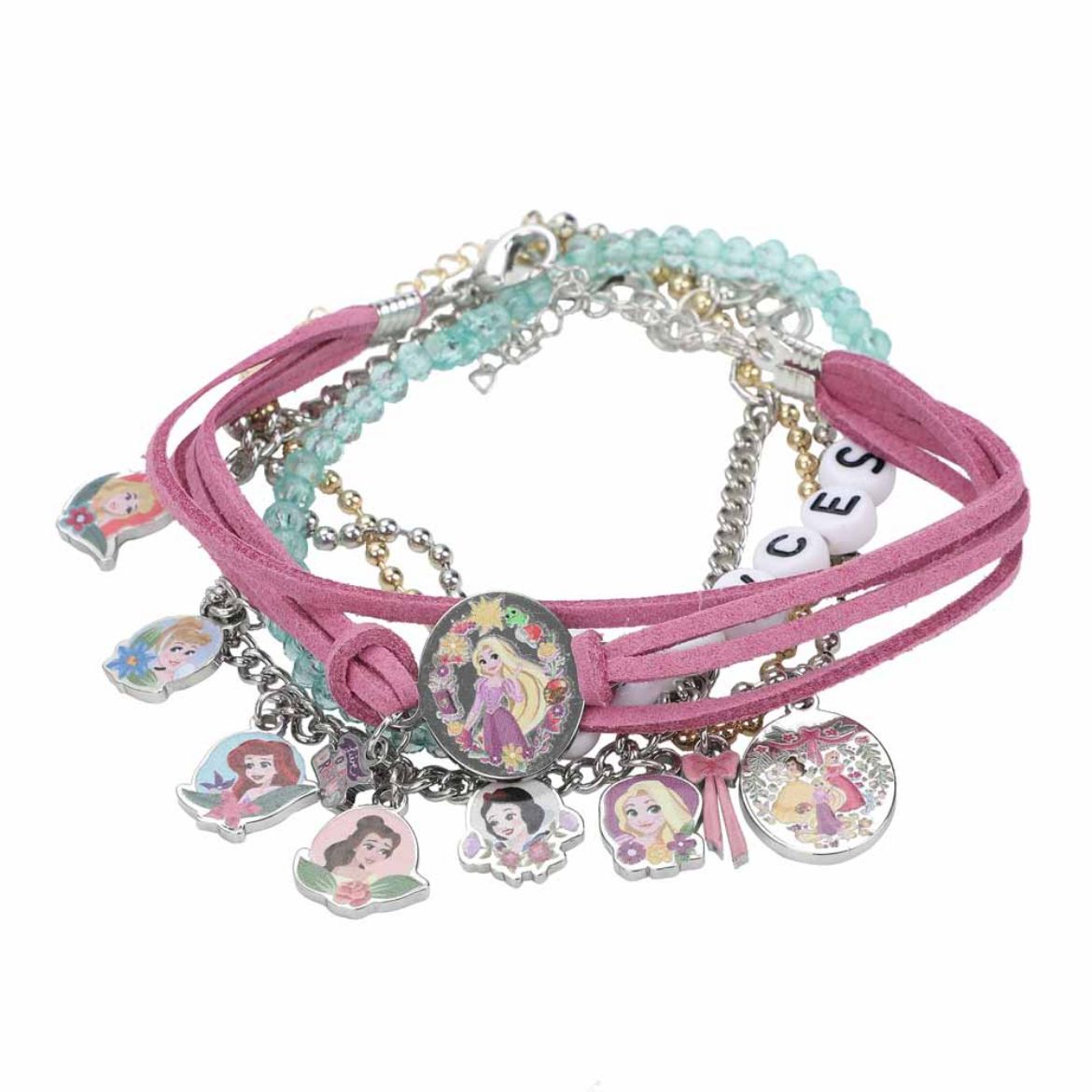 Picture of Disney Princess Character Multi-Charmed Bracelet