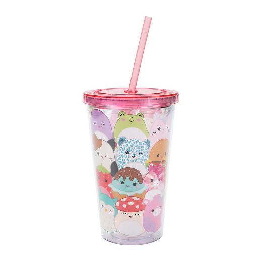 Picture of Squishmallows Acrylic 16 oz. Acrylic Travel Cup