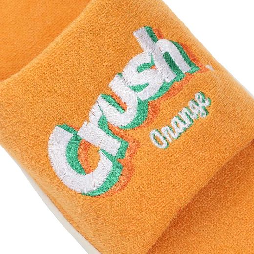Picture of Orange Crush Terry Cloth Slide Sandals