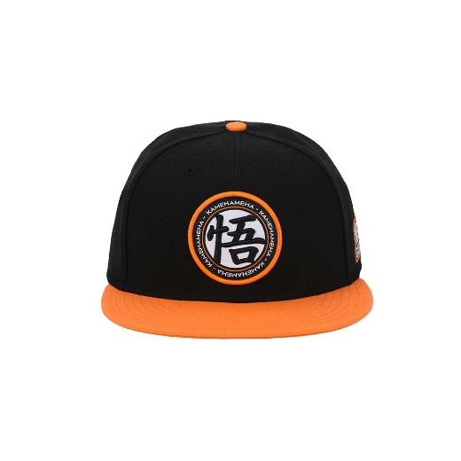 Picture of Dragon Ball Z Kamehameha Embroidered Flat Bill Snapback