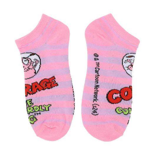 Picture of Courage the Cowardly Dog 5 Pair Ankle Socks