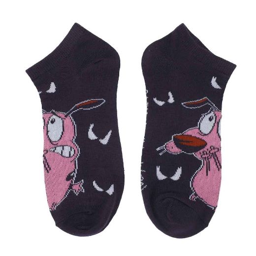 Picture of Courage the Cowardly Dog 5 Pair Ankle Socks