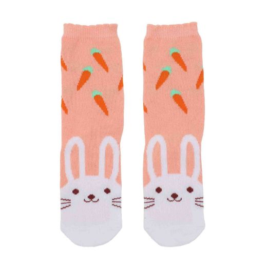 Picture of Egg-cellent Bunny 3 Pair Women's Crew Socks Box Set