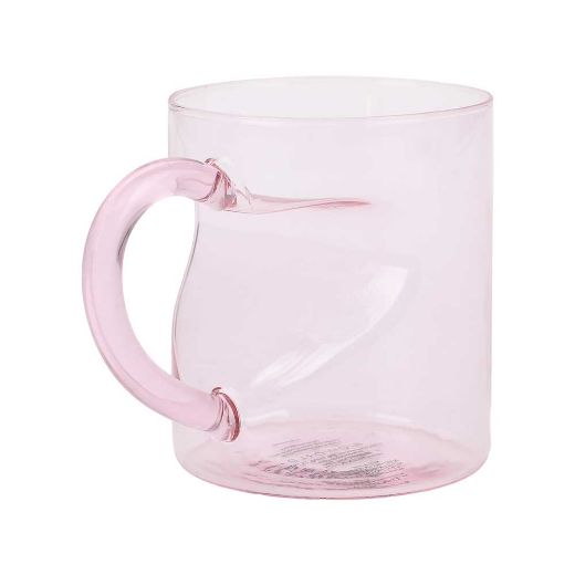 Picture of Heart Glass 16 oz. Sculpted Mug