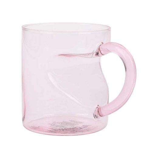 Picture of Heart Glass 16 oz. Sculpted Mug