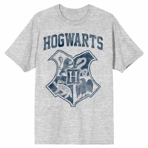 Picture of Harry Potter Hogwarts Navy Crest Unisex Tee