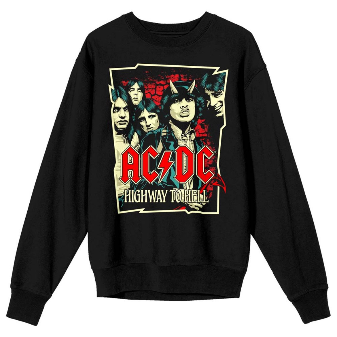 Picture of AC/DC Lightning Icon Highway To Hell Unisex Sweatshirt