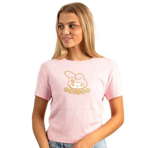 Picture of My Melody Juniors Cropped Baby Tee 