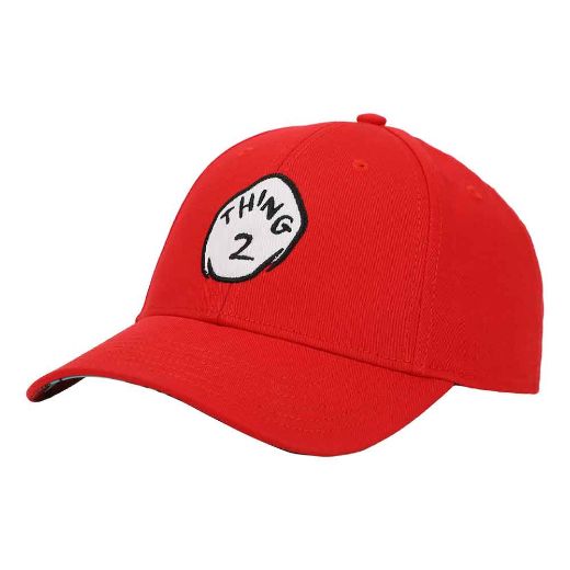 Picture of Dr. Seuss Thing 1 & Thing 2 Embroidered Hat
