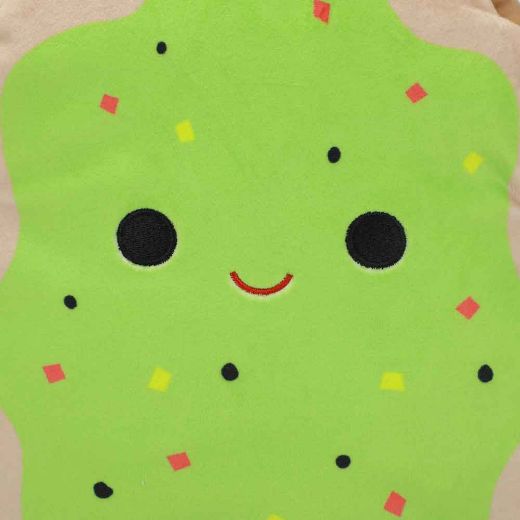 Picture of Squishmallows Sinclair the Avocado Toast Plush Travel Cosmetic Bag