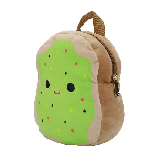 Picture of Squishmallows Sinclair the Avocado Toast Plush Travel Cosmetic Bag