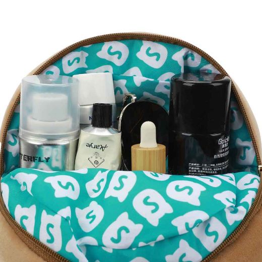 Picture of Squishmallows Sinclair the Avocado Toast Plush Travel Cosmetic Bag