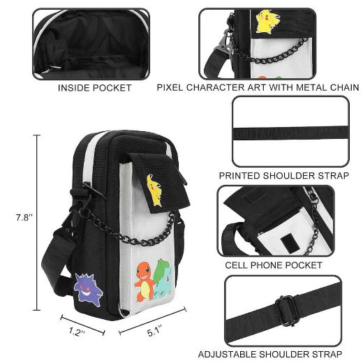 Picture of Pokemon Characters Mini Messenger Crossbody