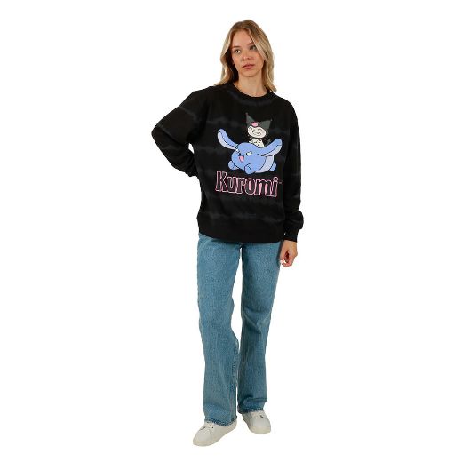 Picture of Kuromi & My Melody Reversible Juniors Oversized Pre-pack Sweatshirt