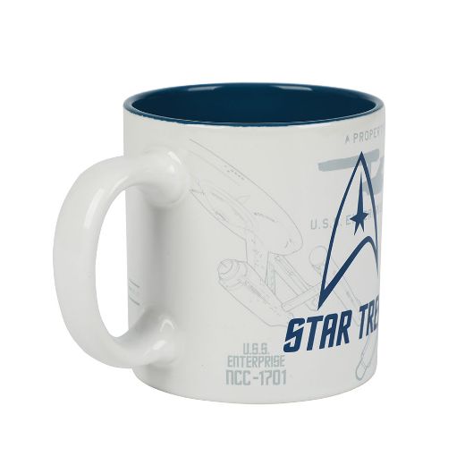 Picture of Star Trek Property of USS Enterprise 16 oz. Ceramic Mug