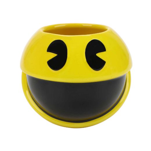 Picture of Pac Man Sculpted Ceramic Pencil Cup Holder