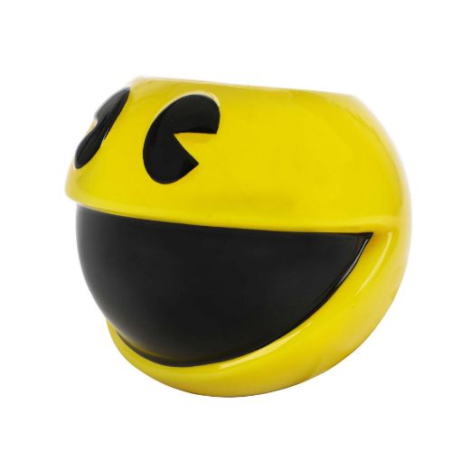 Picture of Pac Man Sculpted Ceramic Pencil Cup Holder