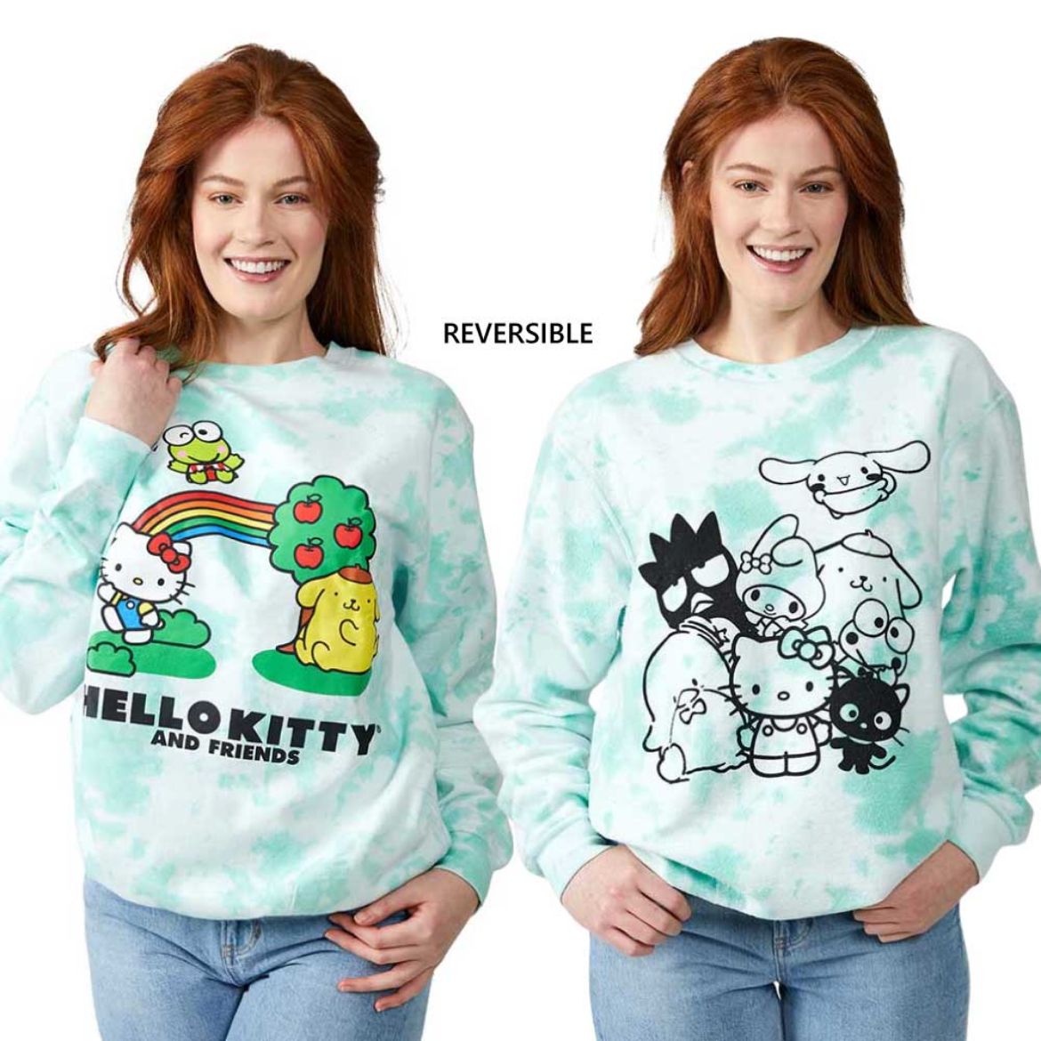 Picture of Hello Kitty & Friends Reversible Juniors Oversized Pre-pack Sweatshirt