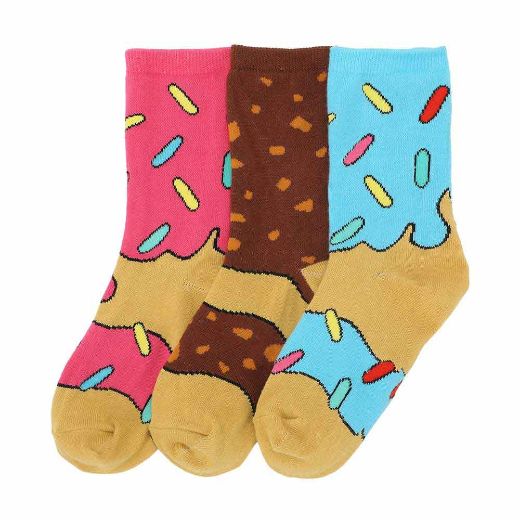 Picture of Donut 3 Pair Crew Box Set