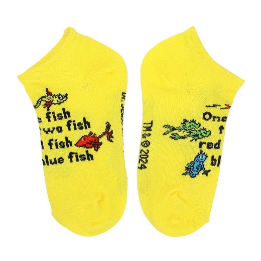 Picture of Dr. Seuss Youth 6 Pair Ankle Socks