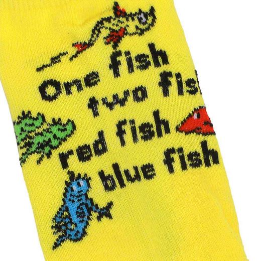 Picture of Dr. Seuss Youth 6 Pair Ankle Socks