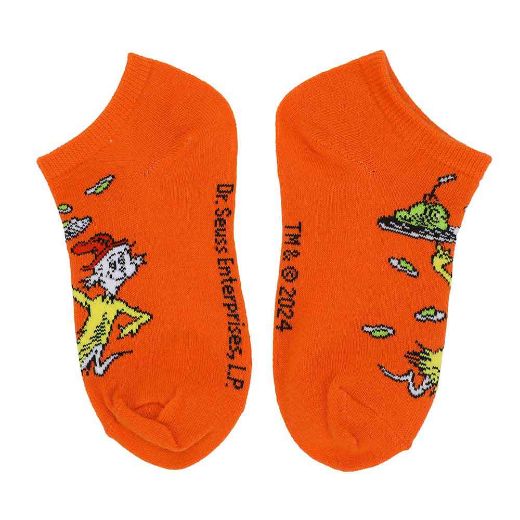 Picture of Dr. Seuss Youth 6 Pair Ankle Socks