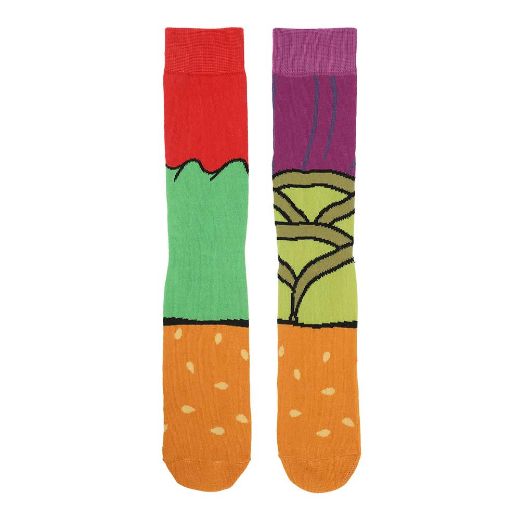Picture of Two Tasty Pairs Cheeseburger 2 Pair Crew Box Set
