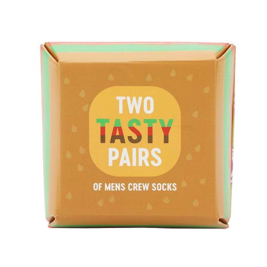 Picture of Two Tasty Pairs Cheeseburger 2 Pair Crew Box Set