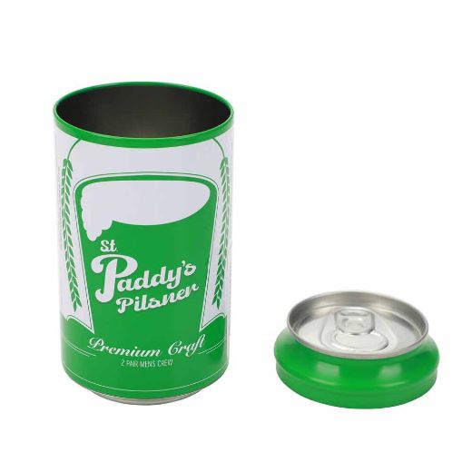 Picture of St. Paddy's Pilsner 2 Pair Crew Beer Can Set