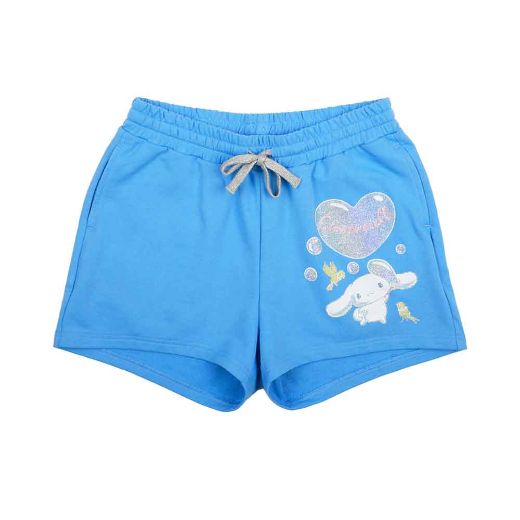 Picture of Cinnamoroll Glitter Heart Sweat Shorts