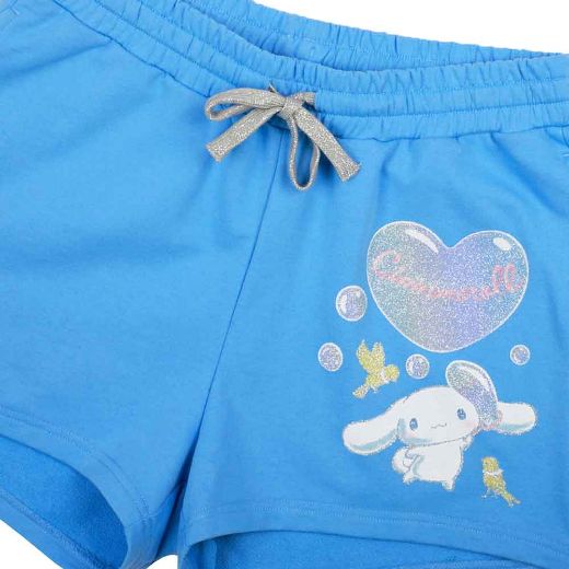 Picture of Cinnamoroll Glitter Heart Sweat Shorts