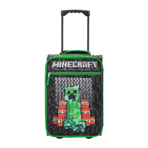 Picture of Minecraft Soft Sided Rolling Luggage