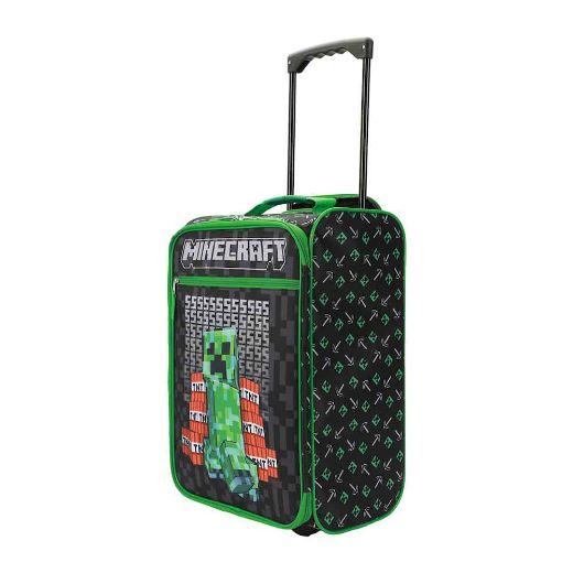 Picture of Minecraft Soft Sided Rolling Luggage