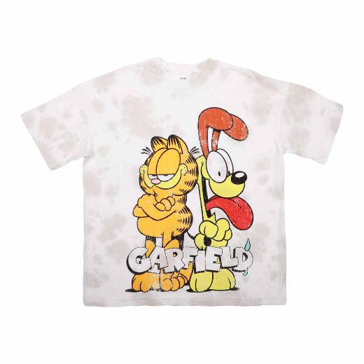 Picture of Garfield & Odie Oversized Print Unisex Pre-pack Tee